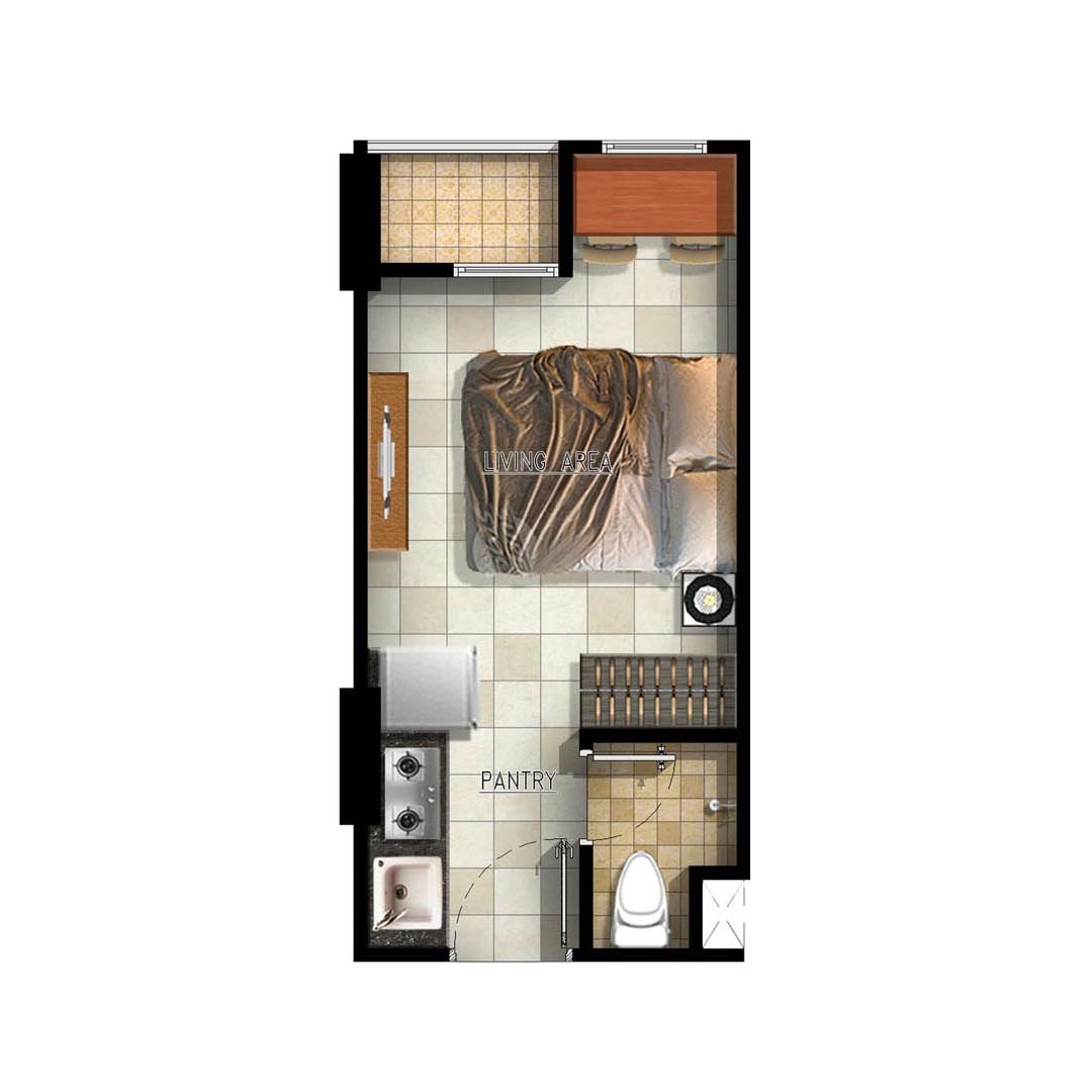 Layout Tipe 1 BR
